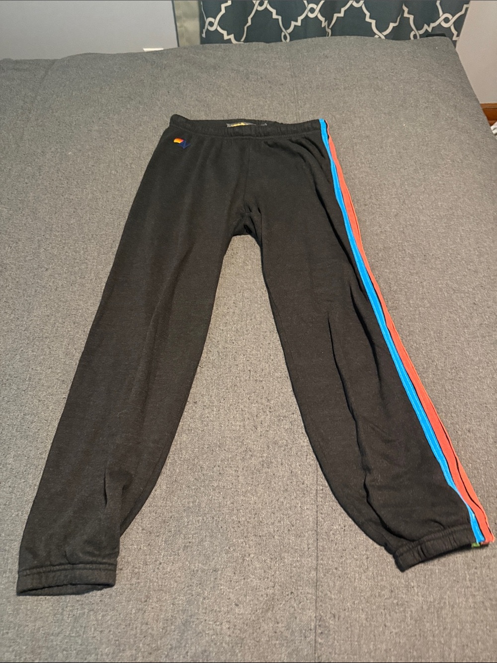 Aviator Nation 5 stripe sweatpants, L - Picture 3 of 10